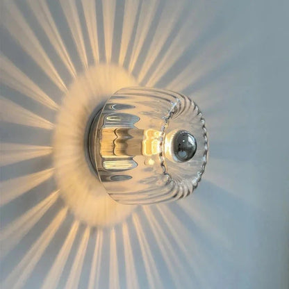 Australum Sol modern wall sconce technical specifications view